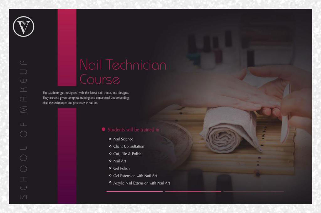 Nail Art & Lash courses, products (नेल आर्ट कोर्स)